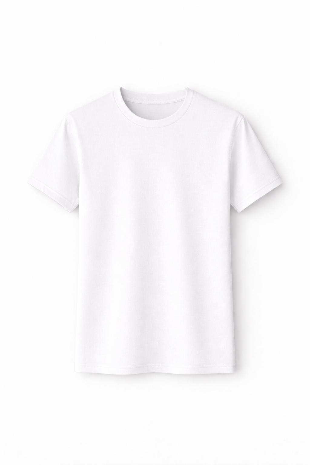 تي شيرت أبيض